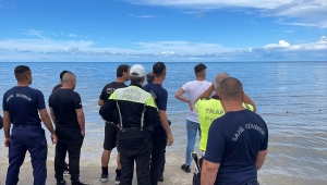 Samsun'da denize giren genç boğuldu