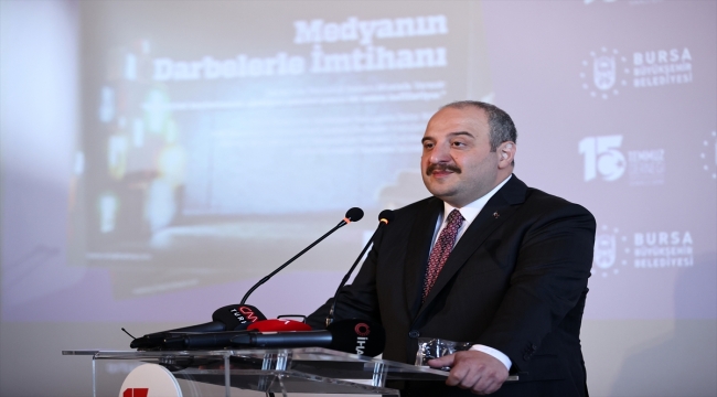 Sanayi ve Teknoloji Bakanı Varank, Ortak Hafıza Dergisi Tanıtım Toplantısı'nda konuştu: