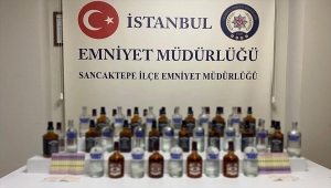 Sancaktepe'de sahte içki operasyonunda 3 kişi yakalandı
