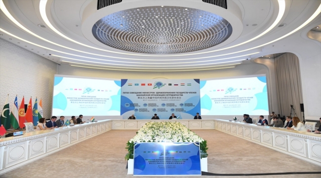 Şanghay İşbirliği Örgütü Sağlık Bakanları 5. Toplantısı, Özbekistan'da düzenlendi