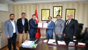 Seçimin ardından Kayseri OSB'de yetki belgesi alındı, görev dağılımı yapıldı