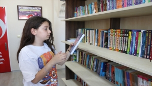 Şehidin adı, eşinin de öğretmenlik yaptığı okuldaki kütüphanede yaşatılıyor