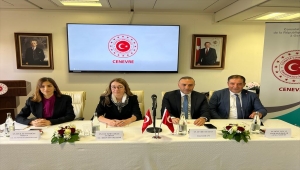 SGK Başkanı Ceylan, İsviçre'deki Türk STK başkanlarıyla Cenevre'de bir araya geldi