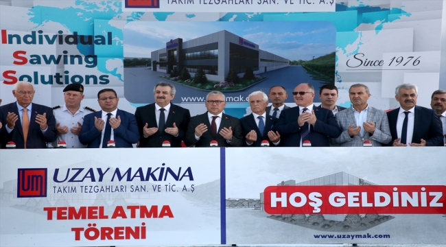Sivas'ta "cazibe merkezi" ilan edilen OSB'de dördüncü fabrikanın temeli atıldı