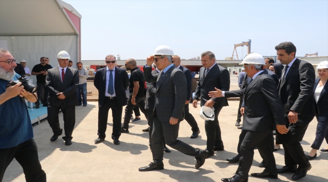 SSB Başkanı Demir, Akaryakıt Gemisi Tedariki Projesi Sac Kesim Töreni'nde konuştu: