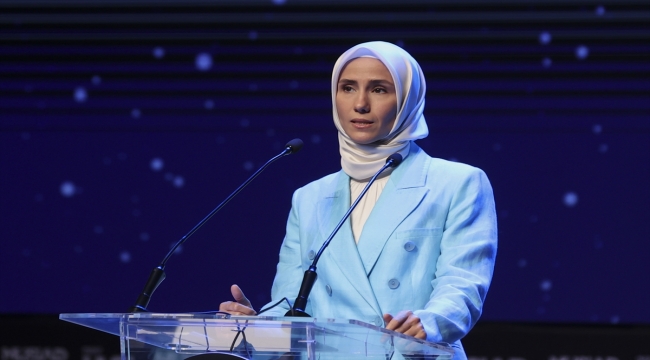 Sümeyye Erdoğan Bayraktar, MÜSİAD Kadın'ın Uluslararası Farkındalık Zirvesi'nde konuştu: