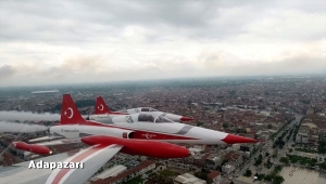 "Türk Yıldızları"nın kokpitinden Türkiye