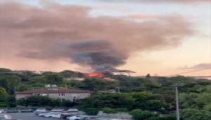 Üsküdar'daki ahşap binada yangın çıktı