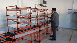 Yalova'daki meslek lisesinin "Yalın Model Fabrika Sınıfı" donanımlı eleman yetiştiriyor