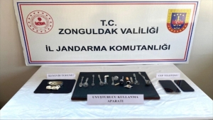 Zonguldak'ta uyuşturucu operasyonunda 3 şüpheli tutuklandı