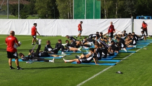 Beşiktaş, Avusturya kampında ilk idmanını yaptı
