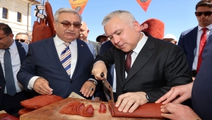 Coğrafi işaretle tescillenen "Sivas pastırması" etkinlikle tanıtıldı