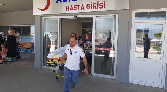 Erzincan'da ayı saldırısında ağır yaralanan kadın tedaviye alındı