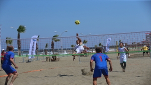 Hatay'da Footvolley Dünya Kupası Elemeleri başladı
