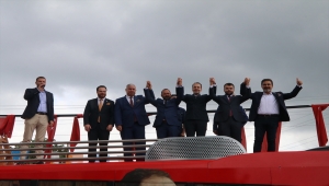 Yeniden Refah Partisi Genel Başkanı Erbakan, Çankırı'da konuştu: