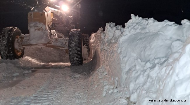 Kayseri - Afşin kara yolu ulaşıma açıldı