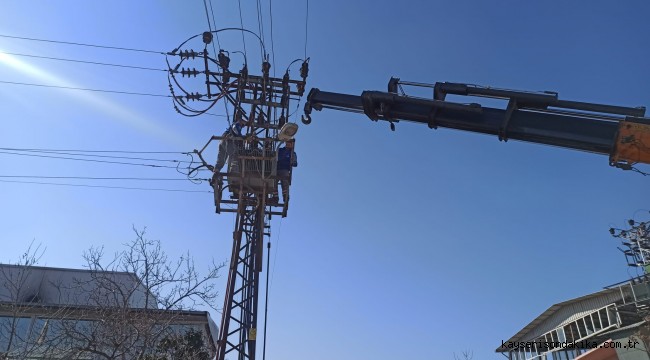 KCTEAŞ, deprem bölgesinde 51 personel, 122 araç ile çalışmalara katılıyor